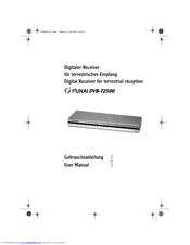 FUNAI DVB-T2500 User Manual