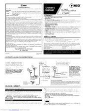 ESA ET427E Owner's Manual