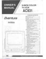 Aventura F9TRB1 Owner's Manual