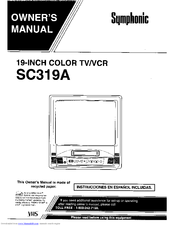 Symphonic SC319A Owner's Manual