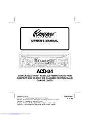 Rampage 1285780E Owner's Manual
