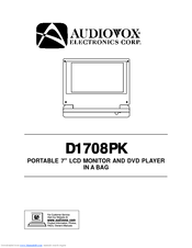 AUDIOVOX 1287082 Manual