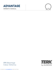Terk Technologies AMADV-OM Owner's Manual