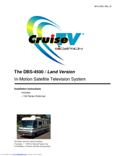 AUDIOVOX DBS-4500 Installation Instructions Manual