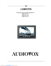 AUDIOVOX LCM 972TS - Manual