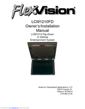 flexvision LCM1210FD Owners & Installation Manual