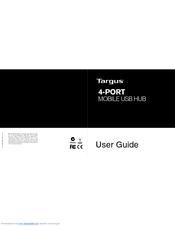 TARGUS 4-PORT SMART USB HUB User Manual