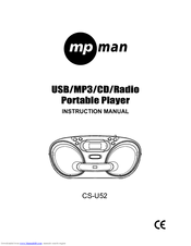 MPMAN CS-U52 Instruction Manual