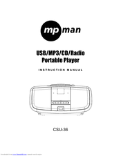 MPMAN CSU 36 Manual