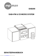 MPMAN DAB200 Benutzerhandbuch