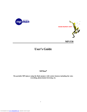 MPMAN MP-F30 User Manual