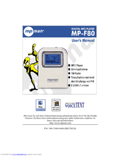 MPMAN MP-F80 User Manual