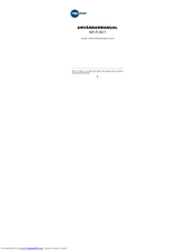 MPMAN MP-FUB27 Användarmanual