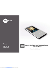 MPMAN TK252 Series Instruction Manual