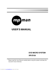 MPMAN XR-DV30 User Manual