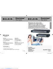 BELKIN F1DV10X User Manual
