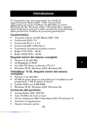 BELKIN F5U501I Manual