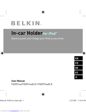 BELKIN IN-CAR HOLDER FOR IPOD User Manual