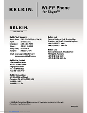 BELKIN P75237ak Manual