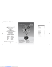 BIONAIRE BASF1314 -  2 Instruction Manual