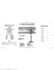 BIONAIRE BASF1415 -  2 Instruction Manual