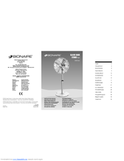 BIONAIRE BASF40G Instruction Manual