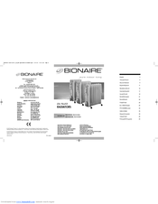 BIONAIRE BOH2503 Manual