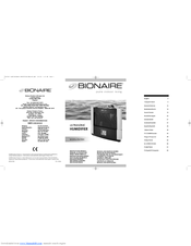 BIONAIRE BU7000 Instruction Manual