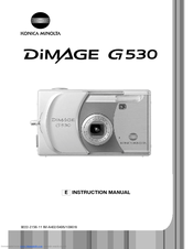 Konica Minolta DIMAGE G530 - V2 Manual