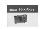 MINOLTA HEXAR RF Manual
