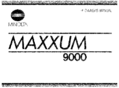 MINOLTA MAXXUM 9000 - PART 1 Manual