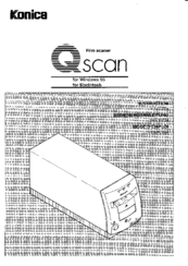 Konica Minolta Q-SCAN Manual