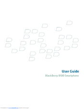 BLACKBERRY 8100 SMARTPHONE User Manual