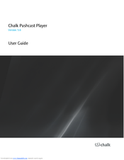 BLACKBERRY CHALK PUSHCAST PLAYER V5.6 User Manual