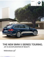 BMW 523I TOURING BROCHURE 2010 Brochure