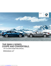 BMW 630 BROCHURE 2010 Brochure
