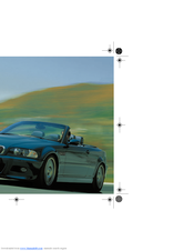 BMW M3 CONVERTIBLE 2003 Owner's Manual