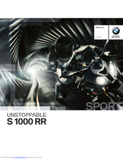 BMW S 1000 RR -  2010 Brochure
