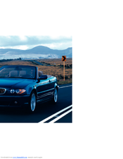 BMW SERIE 3 CONVERTIBLE 2005 Owner's Manual