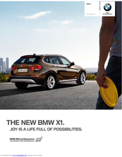 BMW X1 SDRIVE18I -  2010 Brochure
