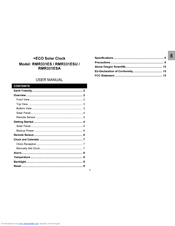 Oregon Scientific RMR331ES User Manual