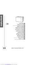 Morphy Richards 2-SLICE TOASTERS Manual