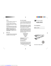 Morphy Richards IB22037 Instruction & Style Manual