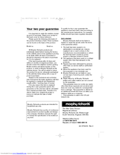 MORPHY RICHARDS IB40551 Manual