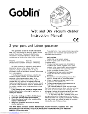 Goblin IB70210 Instruction Manual
