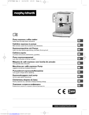 Morphy richards PUMP ESPRESSO COFFEE 