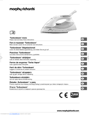 MORPHY RICHARDS 'TURBOSTEAM' irons Manual