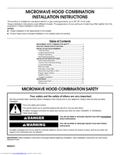 WHIRLPOOL 8205272 Installation Instructions Manual