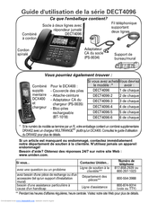 Uniden DECT4096-4 Manual D'utilisation