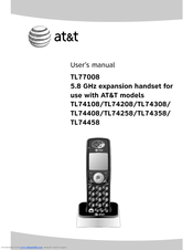 AT&T TL74108 User Manual